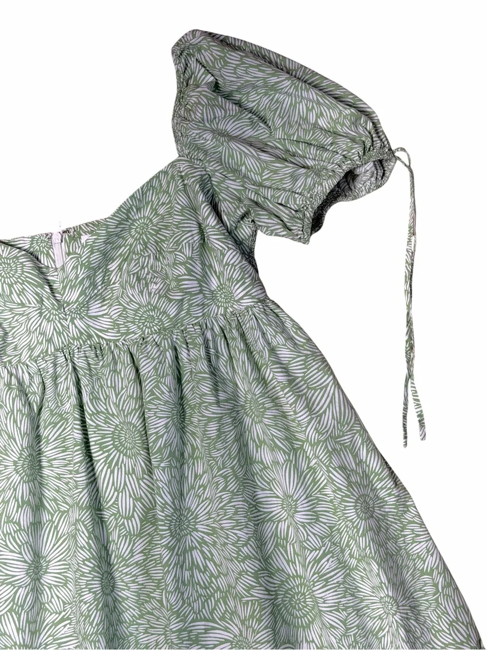 Amanda Uprichard Green Sicily Midi Sundress Womens XL